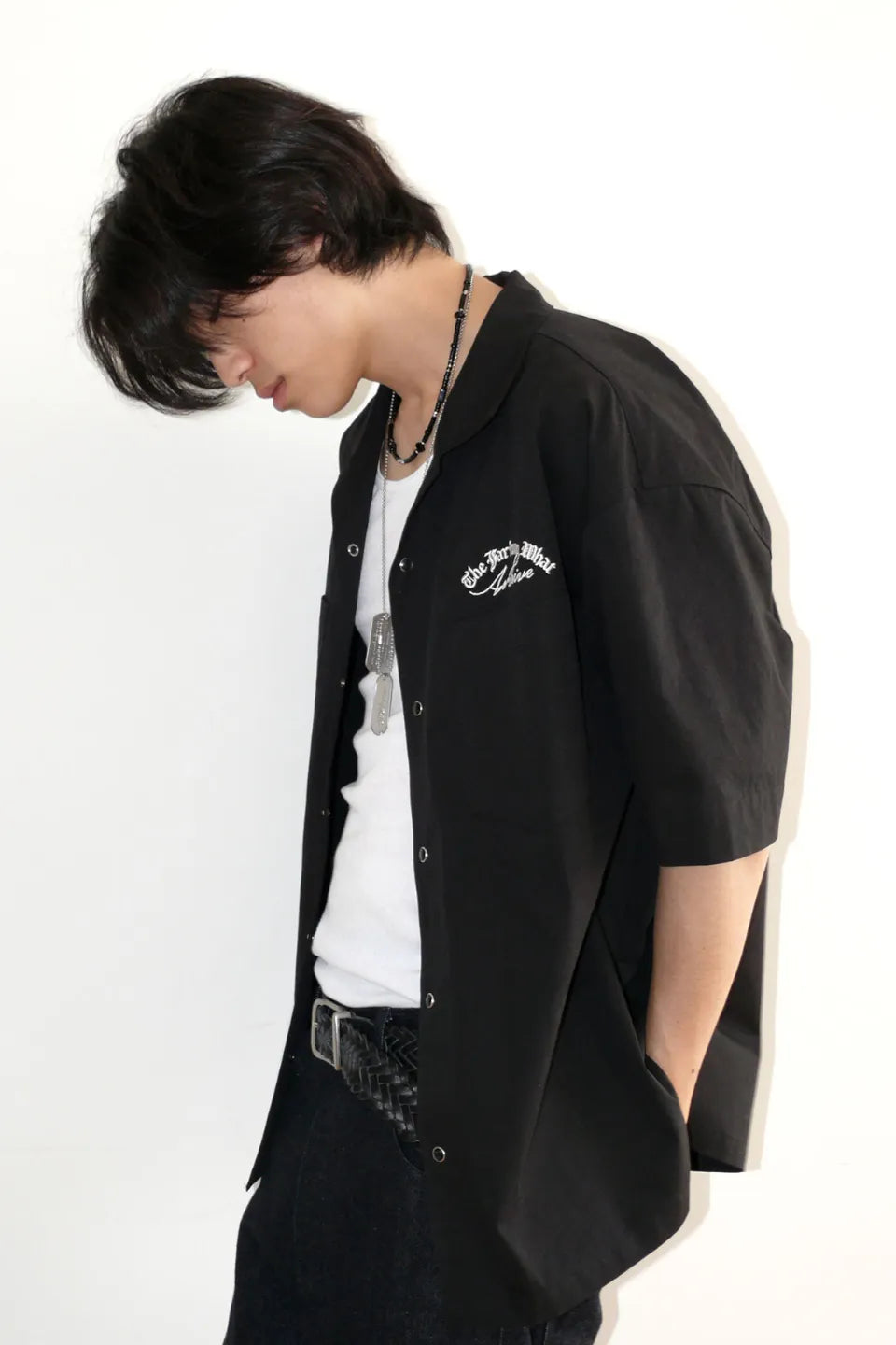 Far Open Collar Shirt