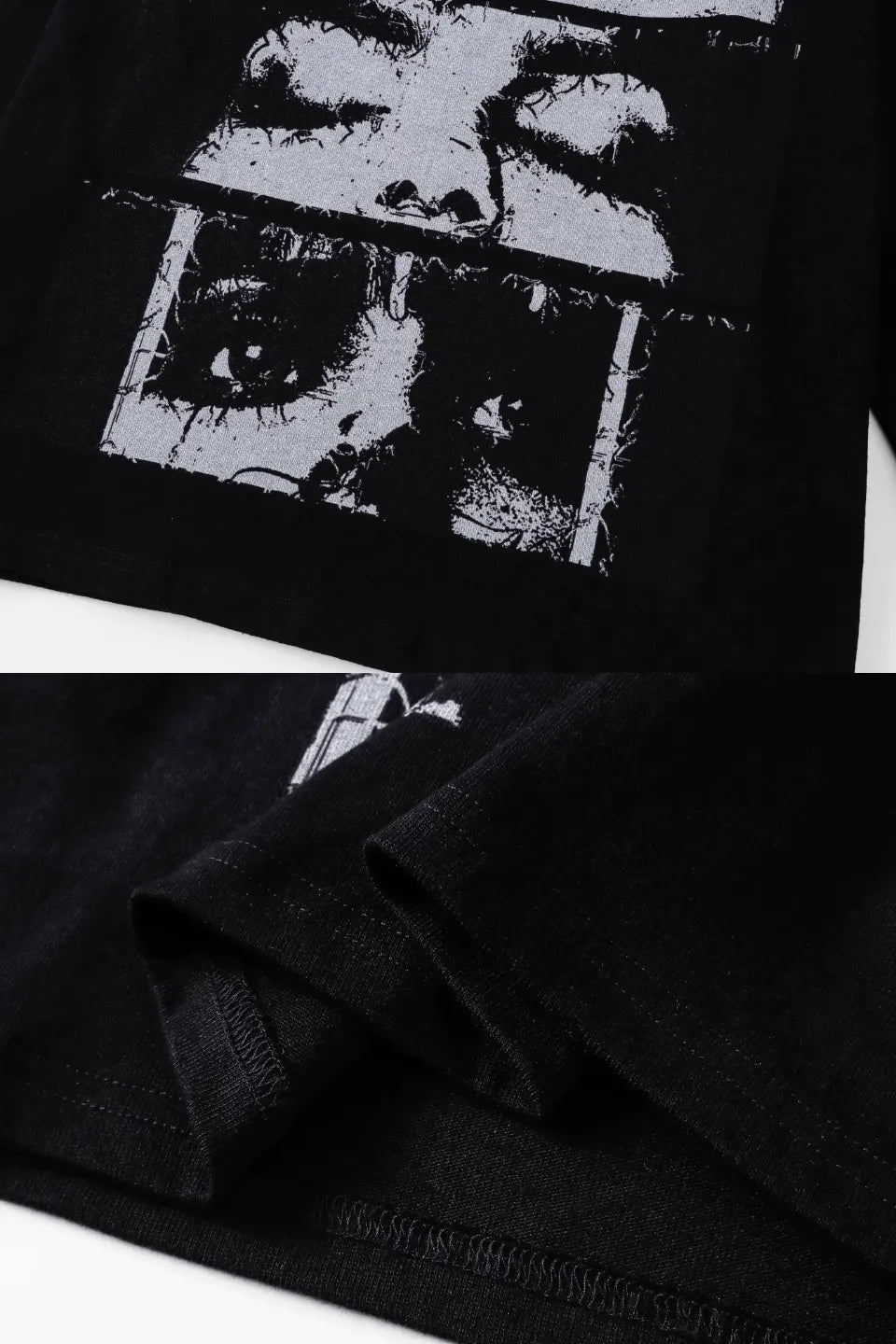 Figure & Thorn Print LS Tee