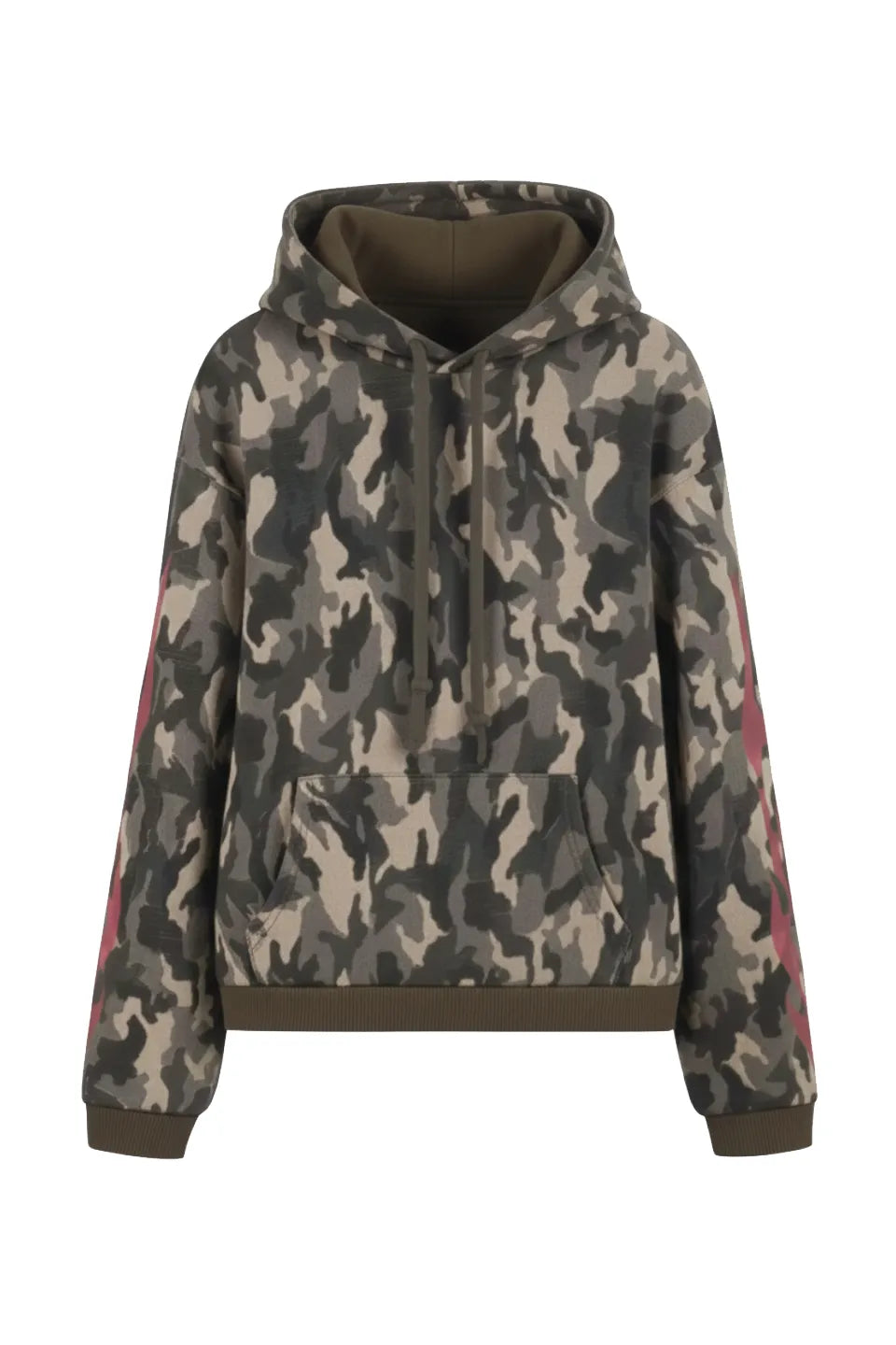 noEmosen ノーエモセン｜Flame Camouflage Waffle Hoodie フレイム