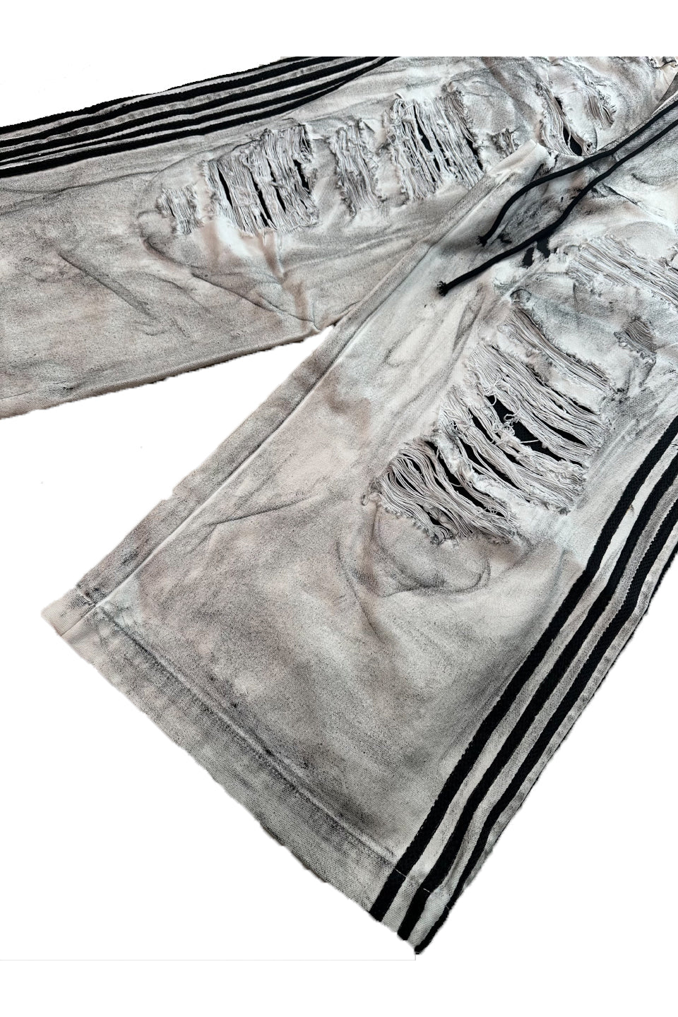 Football Punks White Canvas Pants