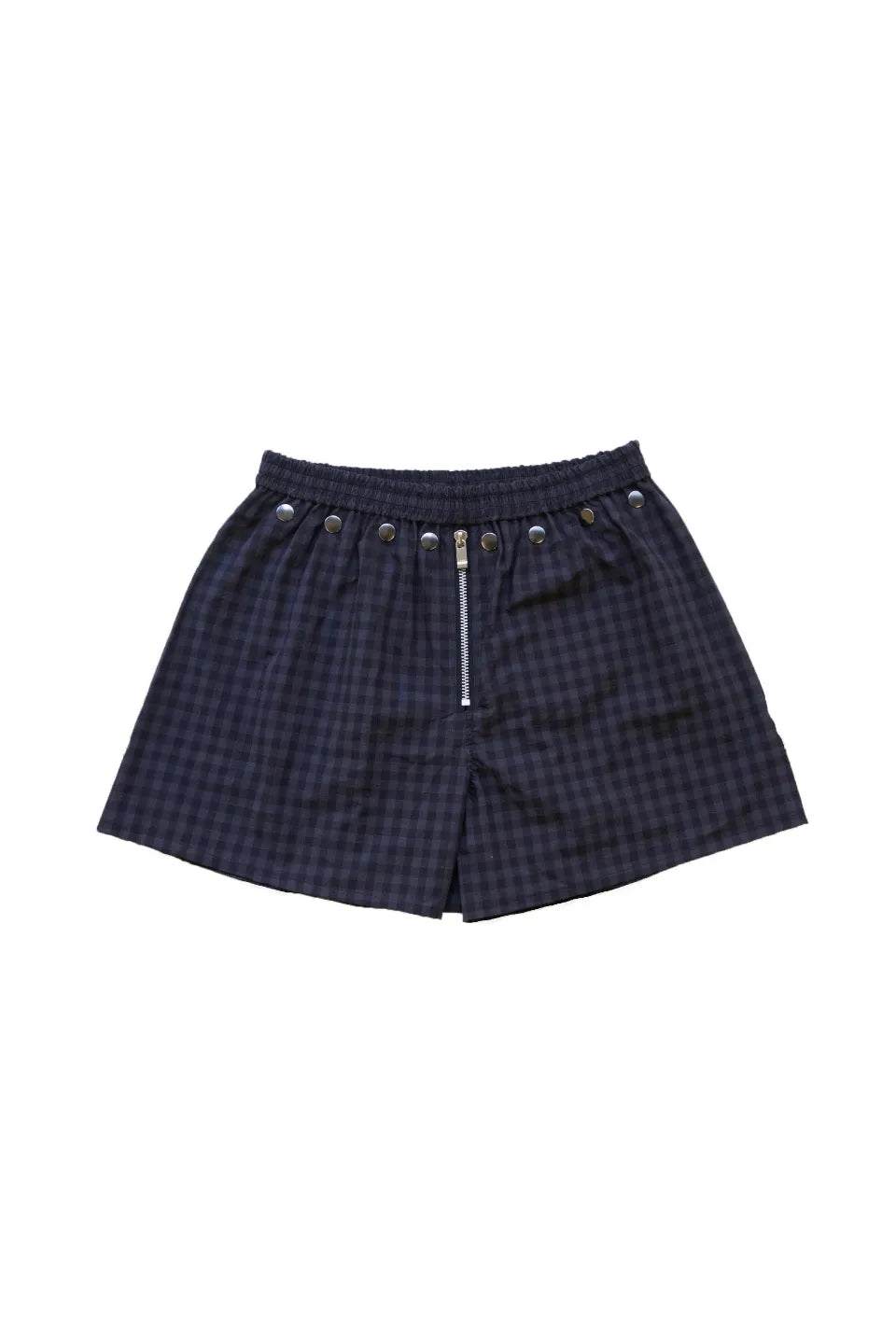 Front Zip Studded Trunks