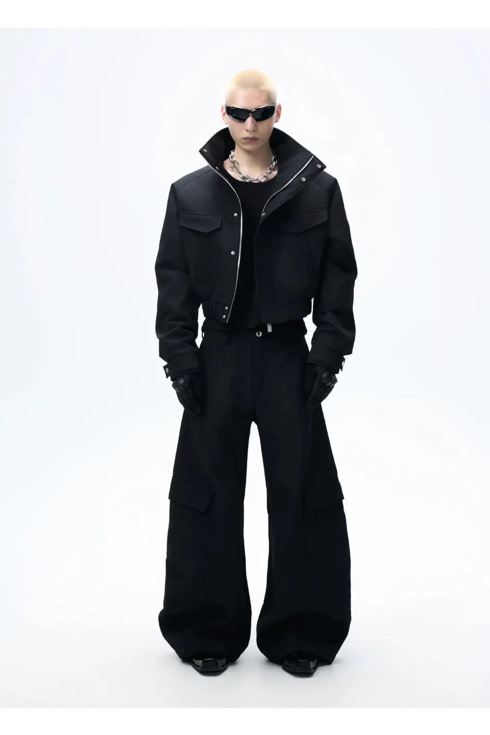 Fur Collar Power Jacket