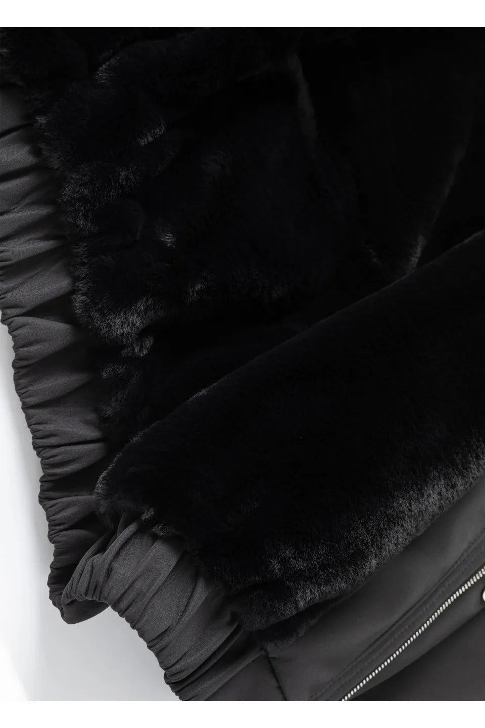 Fur Collar Power Jacket