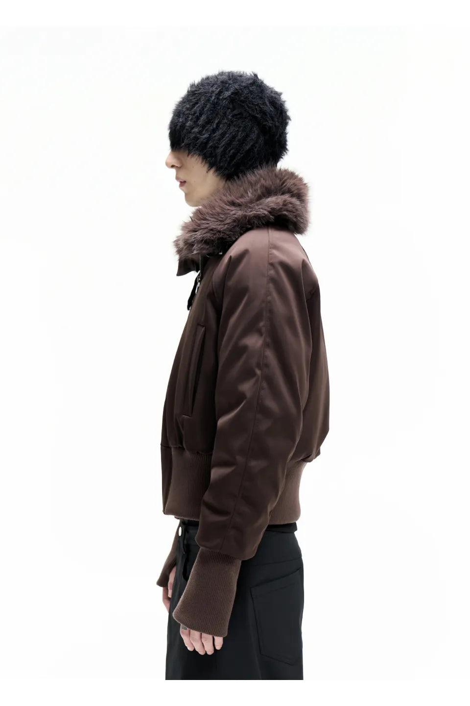 Fur Hooded Parka Jacket