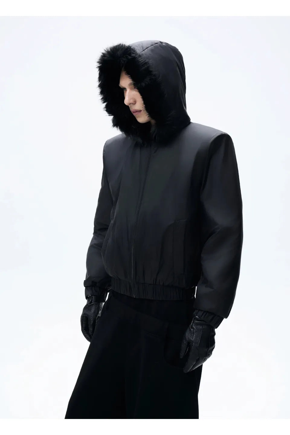 Fur Hooded Puffer Jacket