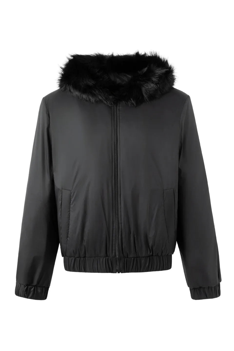Fur Hooded Puffer Jacket