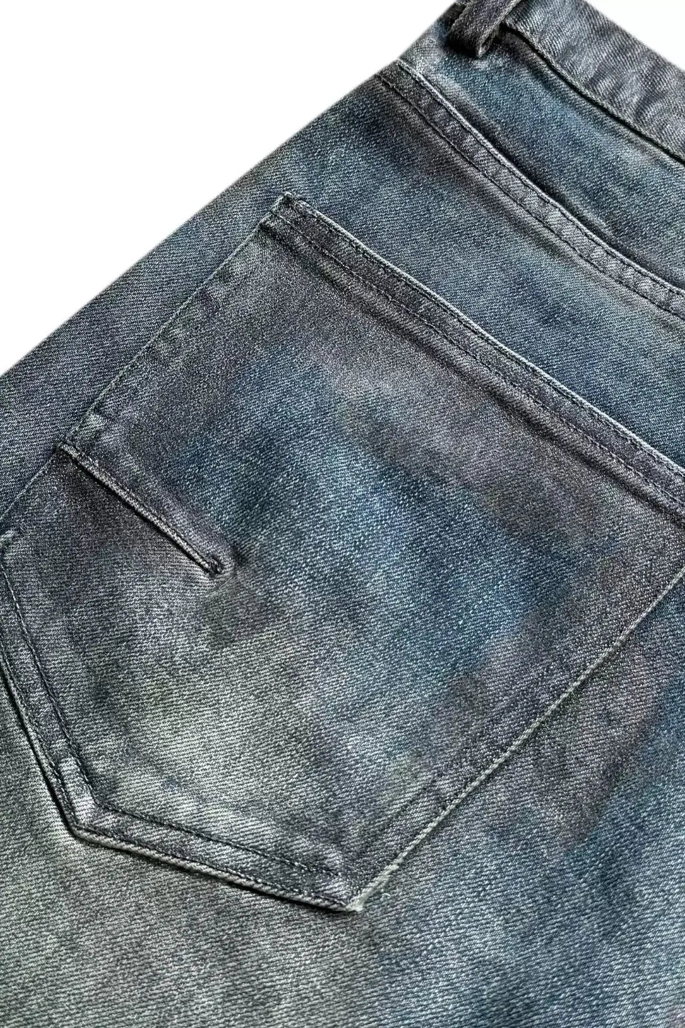 Glazed Spray Washed Jeans
