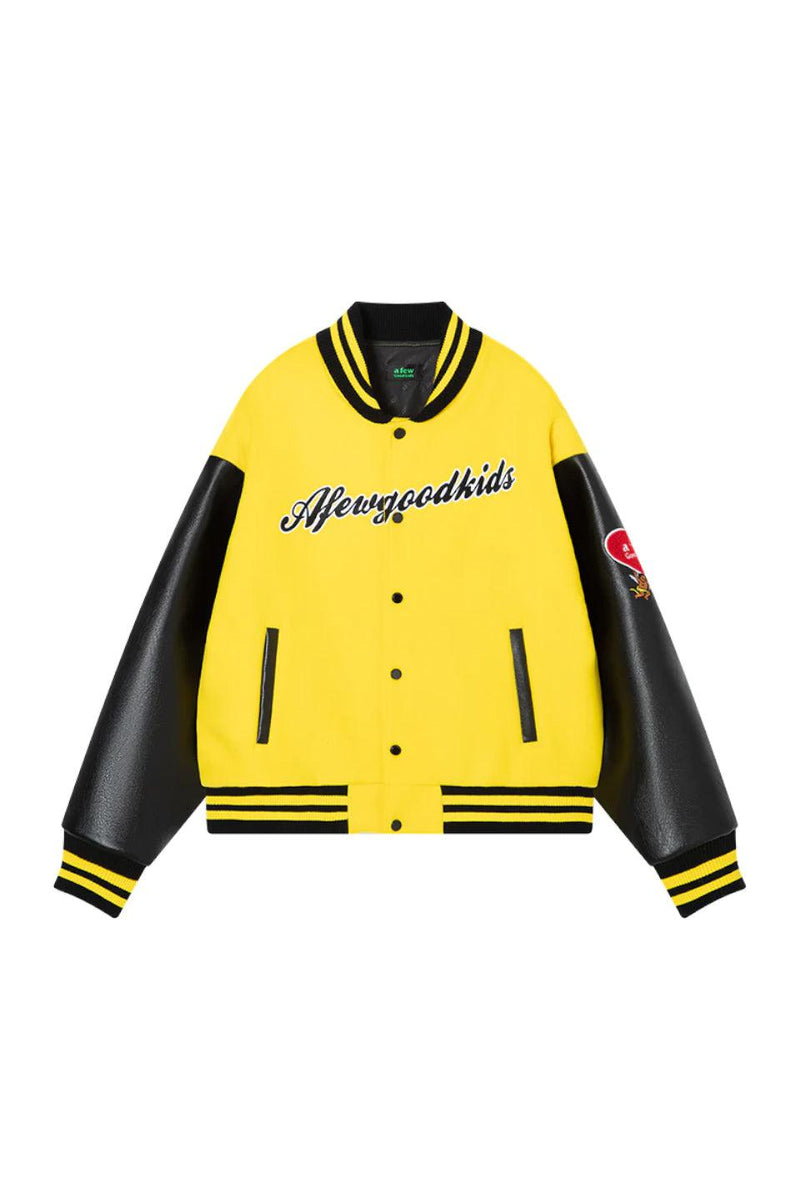 オリジナルデザイン刺繍AFGK Goodkids Club Baseball Jacket