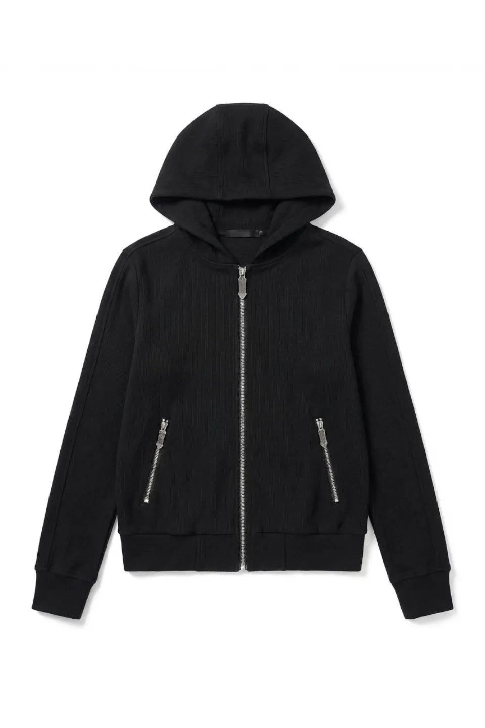 FOURTH3EX | Gothic Skull Cross Graphic Zip Hoodie – CLOSET by Haji