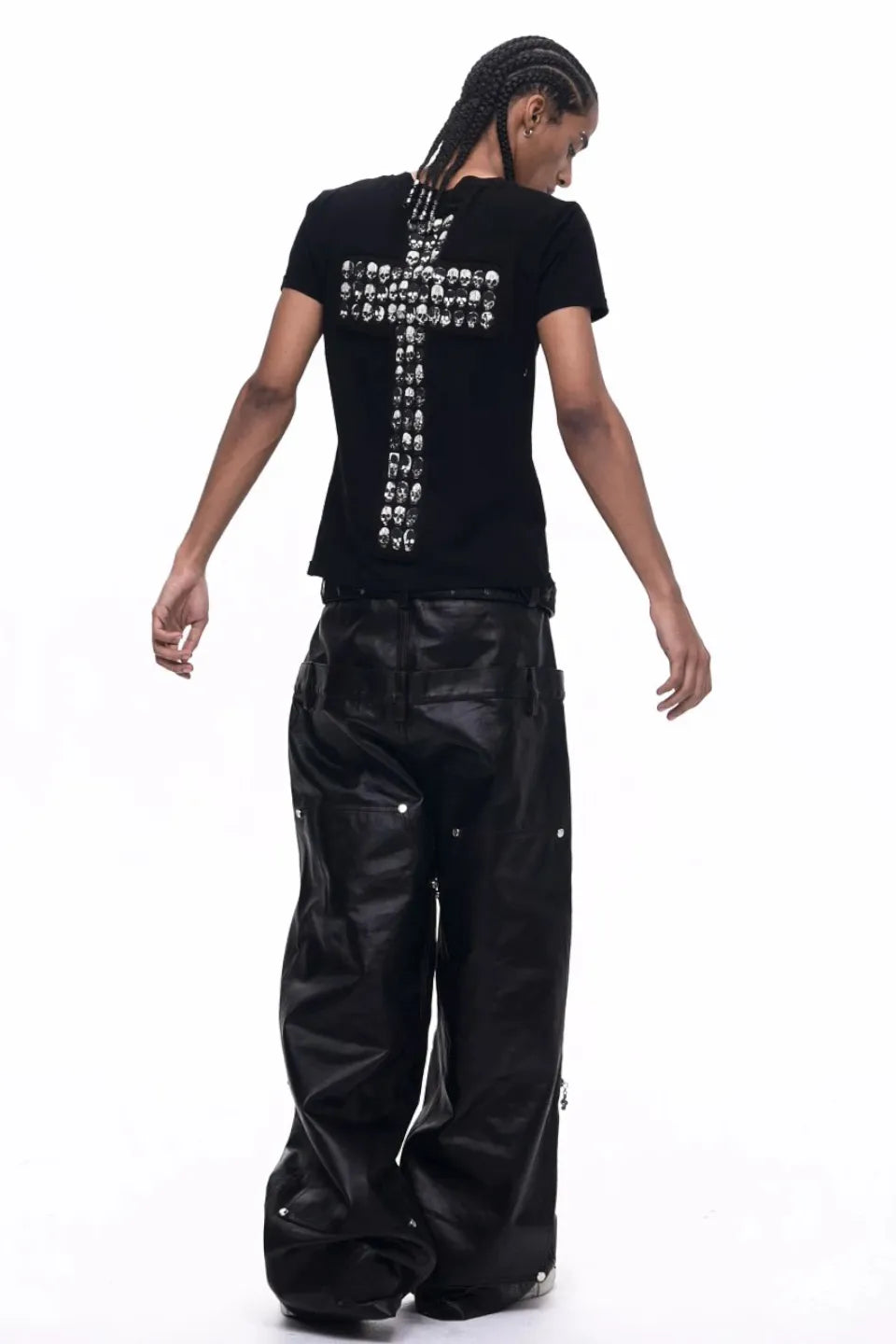 Gothic Skull Emblem T-shirts
