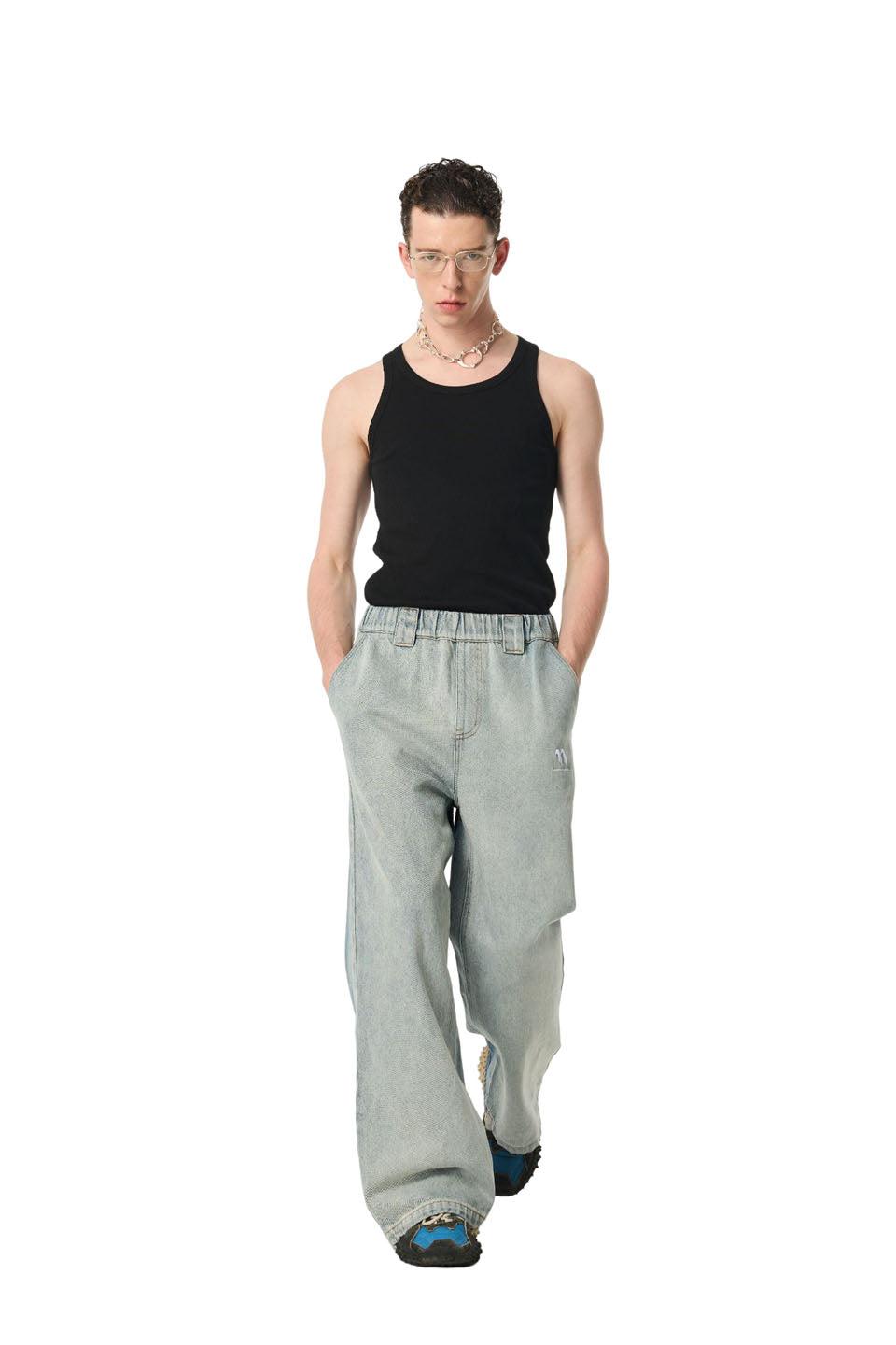Gradient Water Washing Jeans
