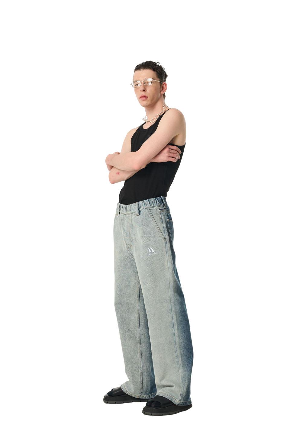 Gradient Water Washing Jeans