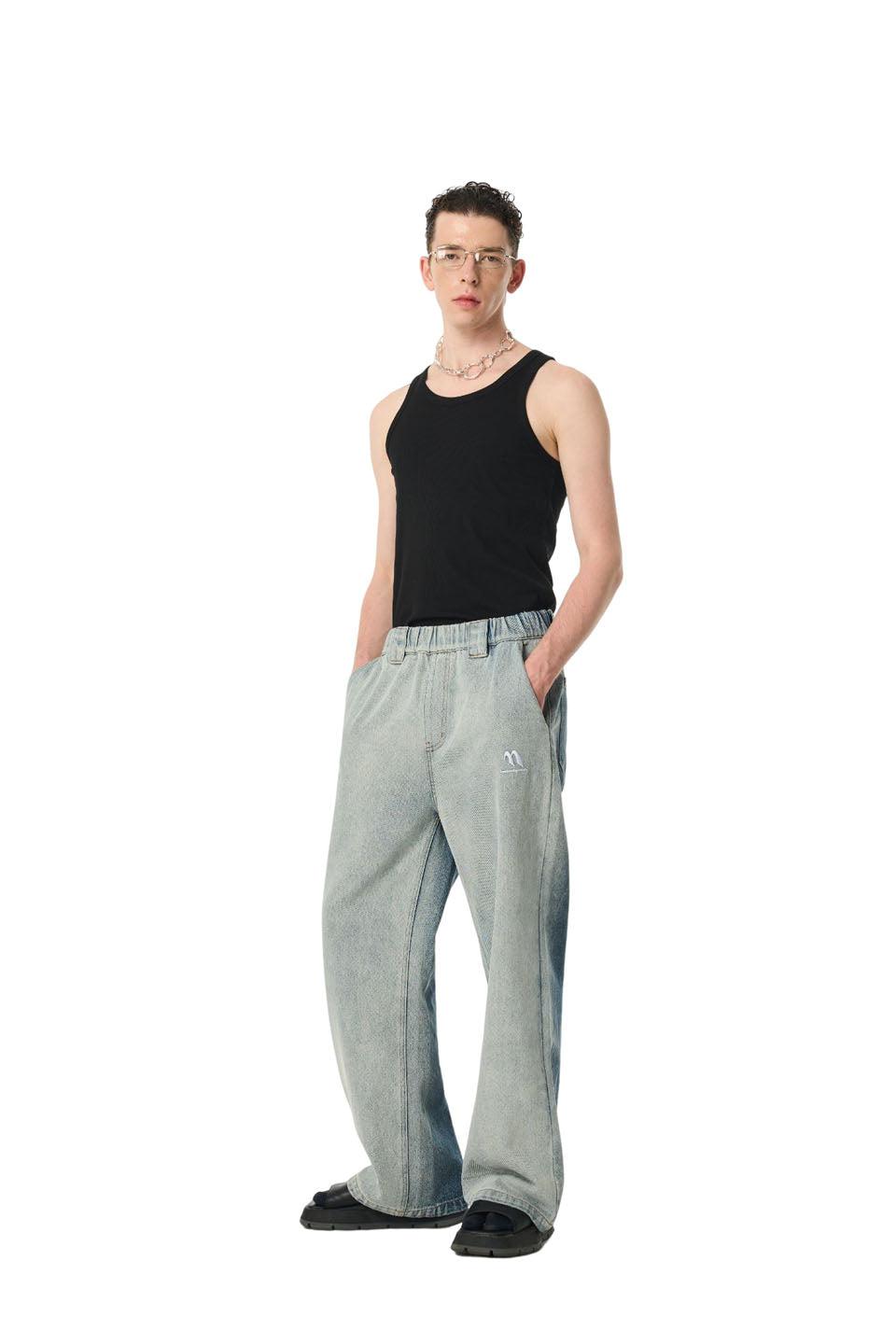 Gradient Water Washing Jeans