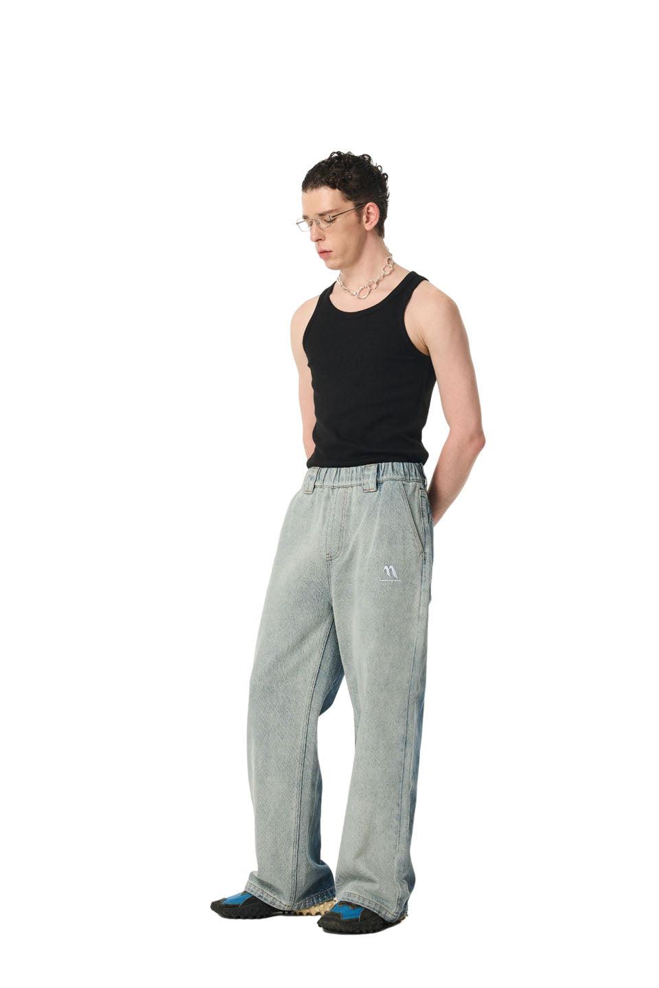 Gradient Water Washing Jeans