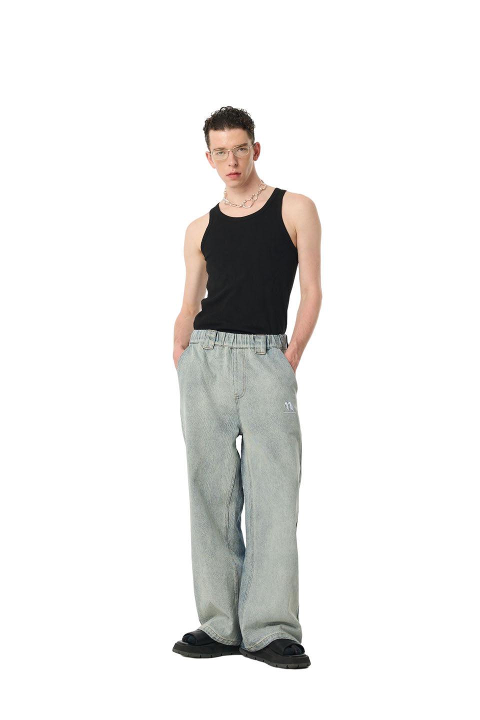 Gradient Water Washing Jeans
