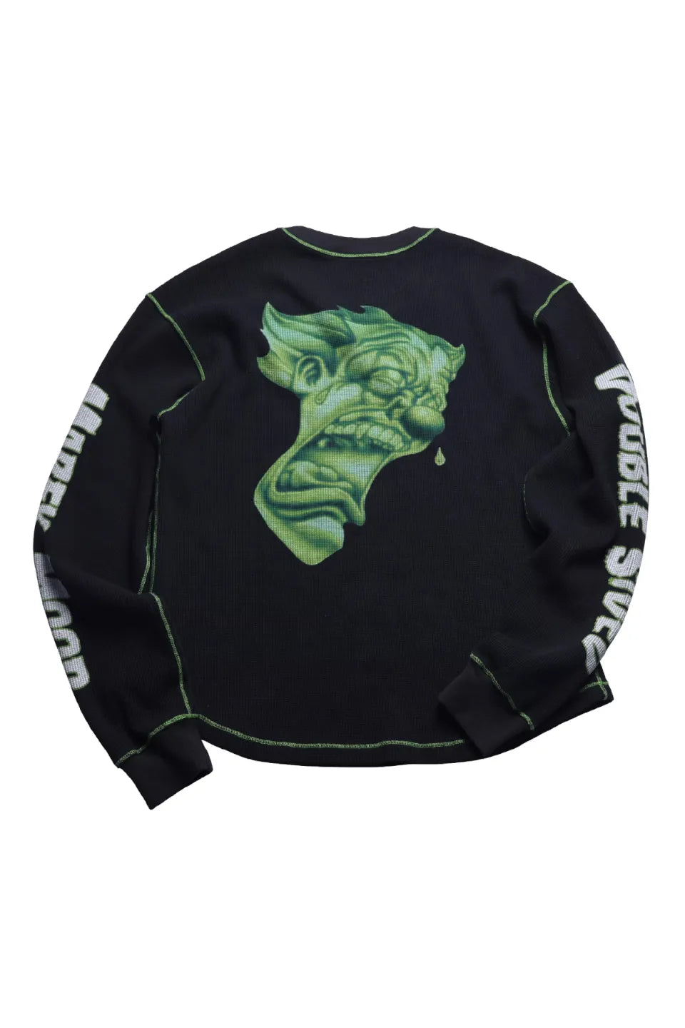 Green Stitching Waffle Joker T-shirt