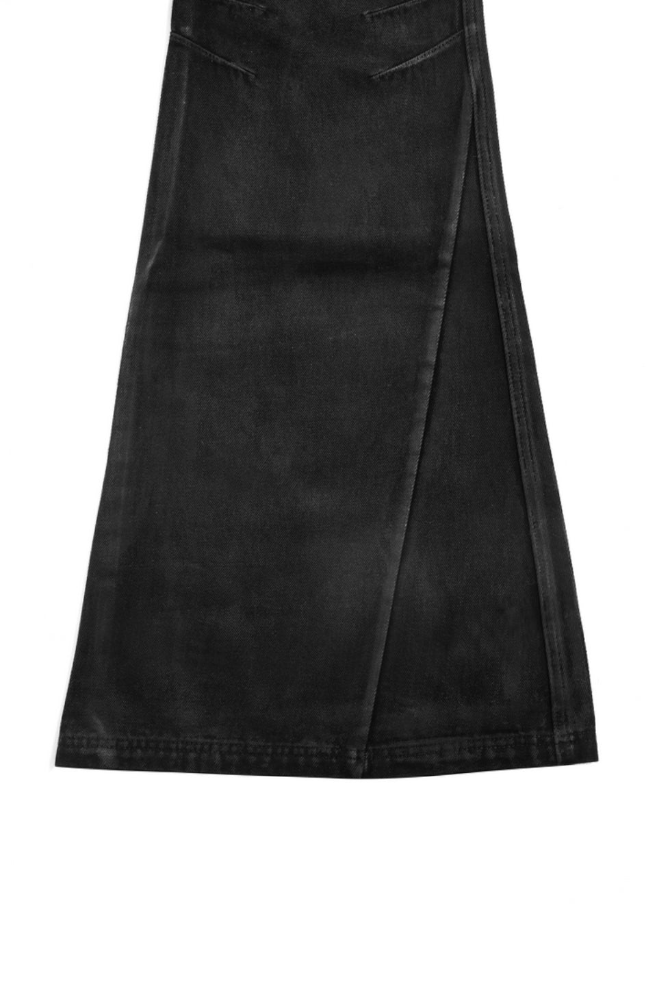 Hand Painted Waxed Flare Pants