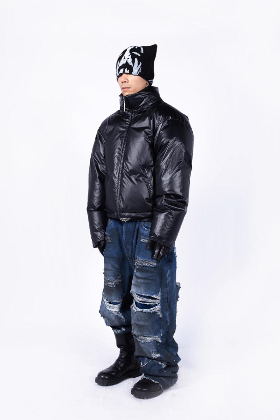 Hat Retractable Down Jacket