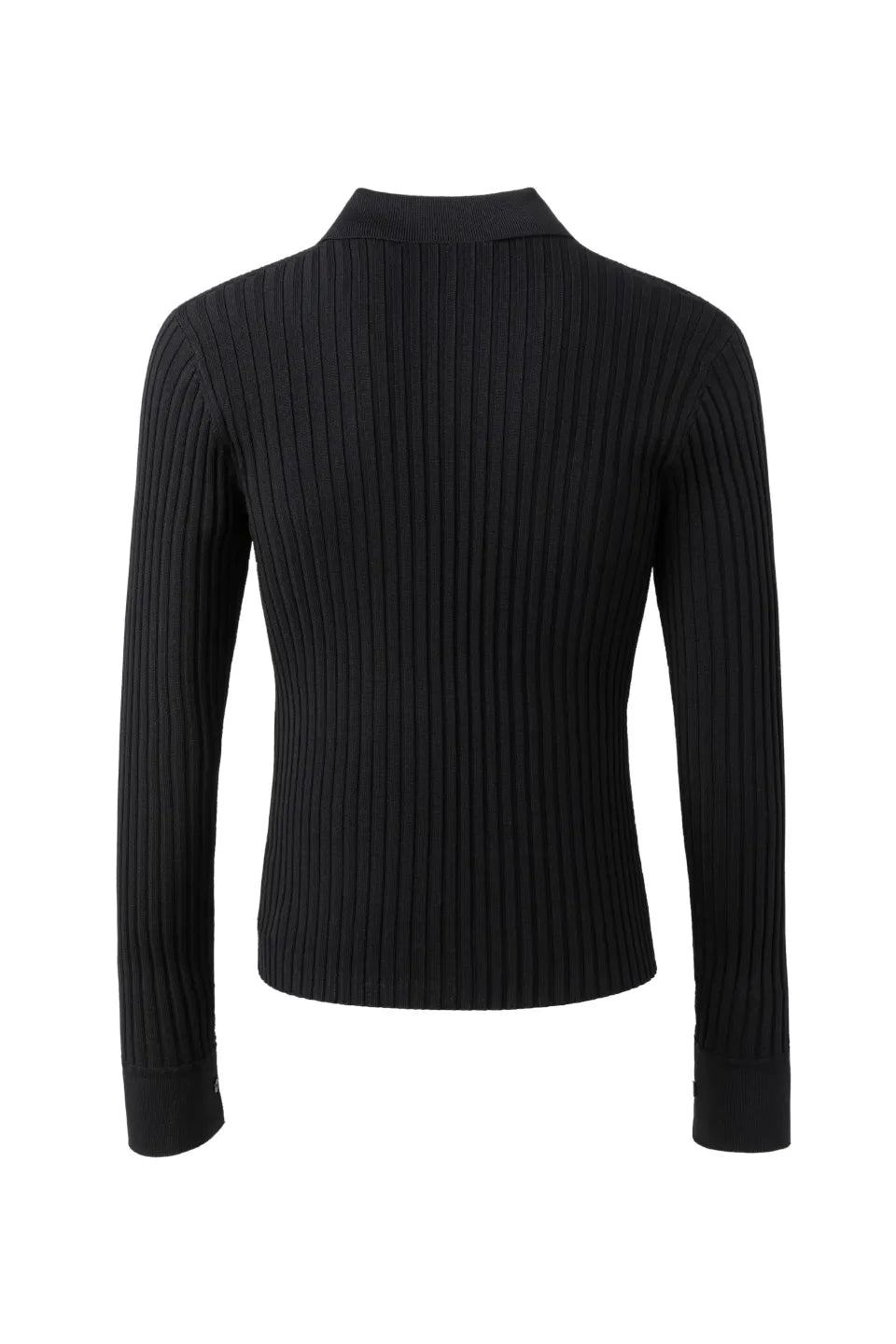 High Stretch Ribbed Knit Cardigan