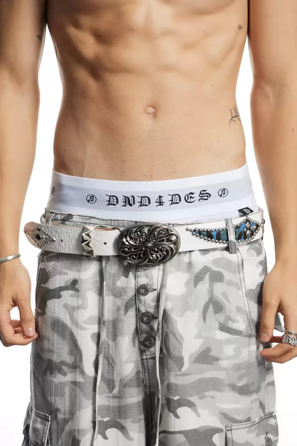 Honeysuckle Print Modal Boxer Brief