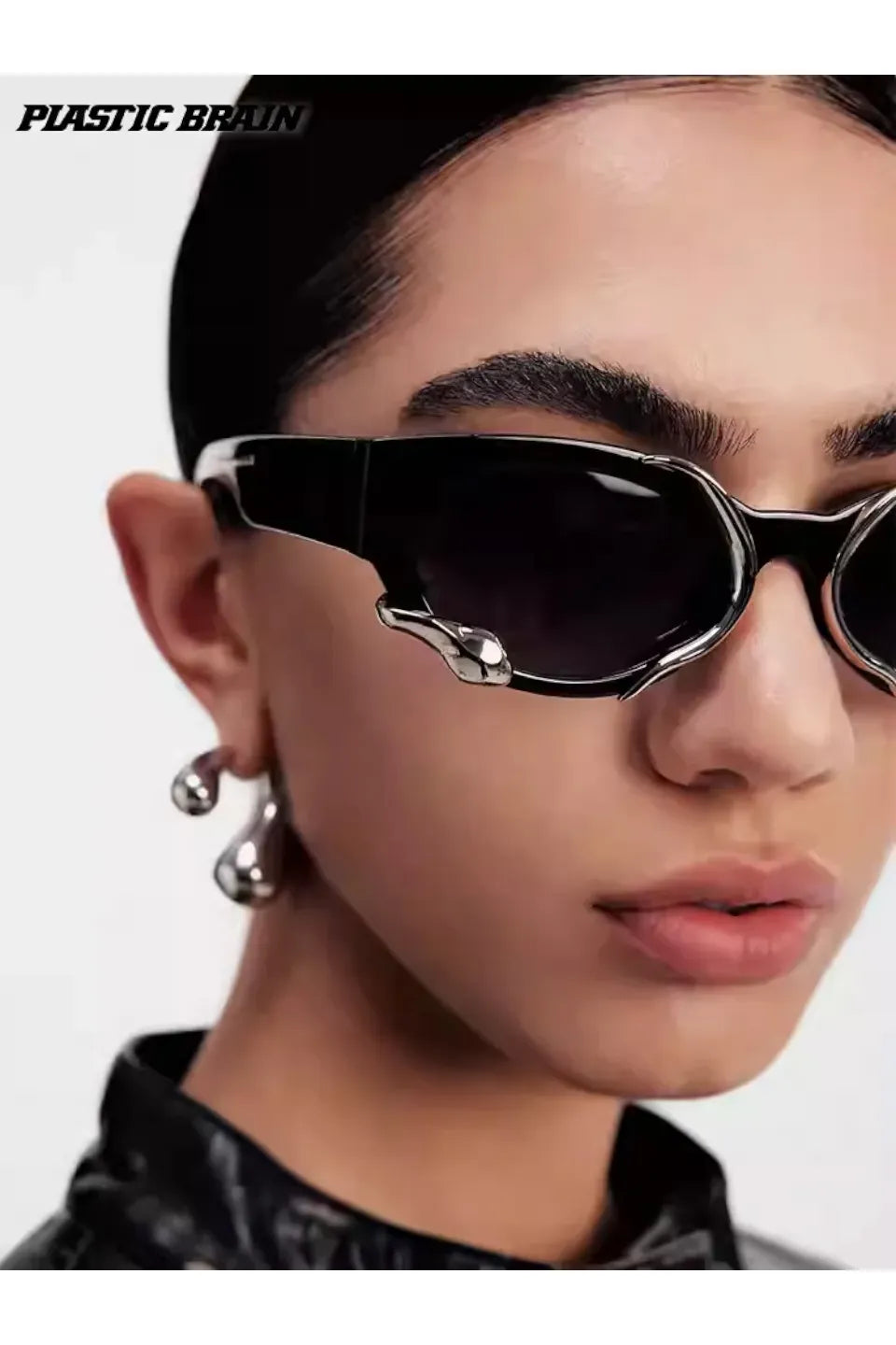 Hybrid Oval Sunglasses