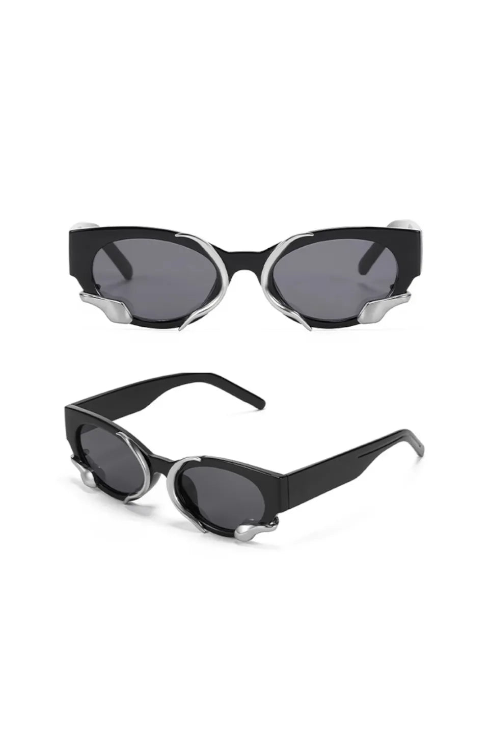 Hybrid Oval Sunglasses