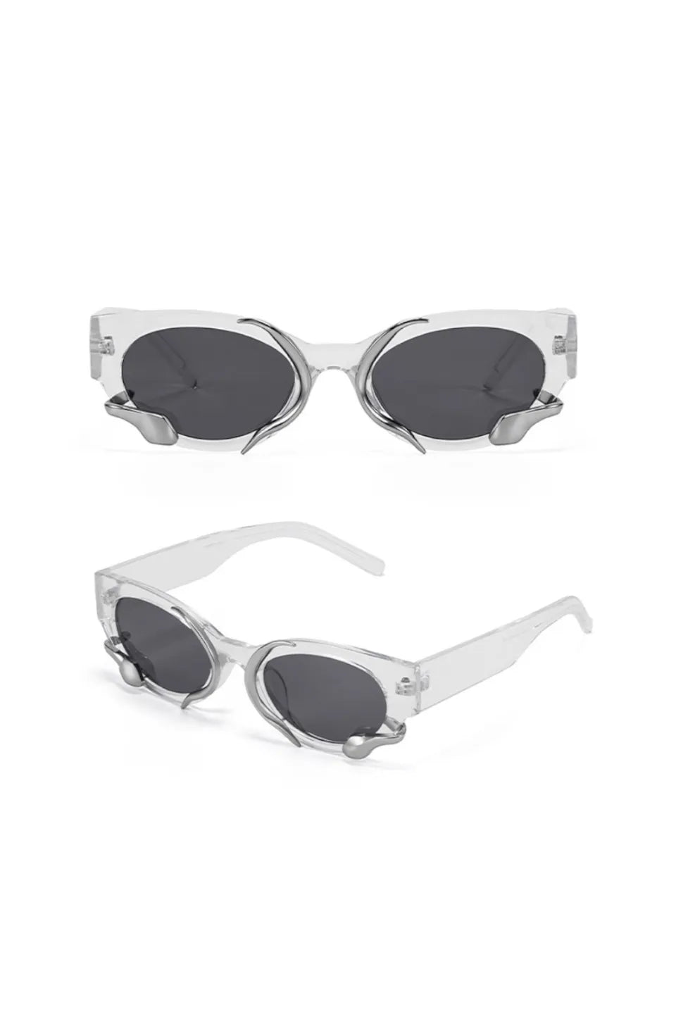 Hybrid Oval Sunglasses