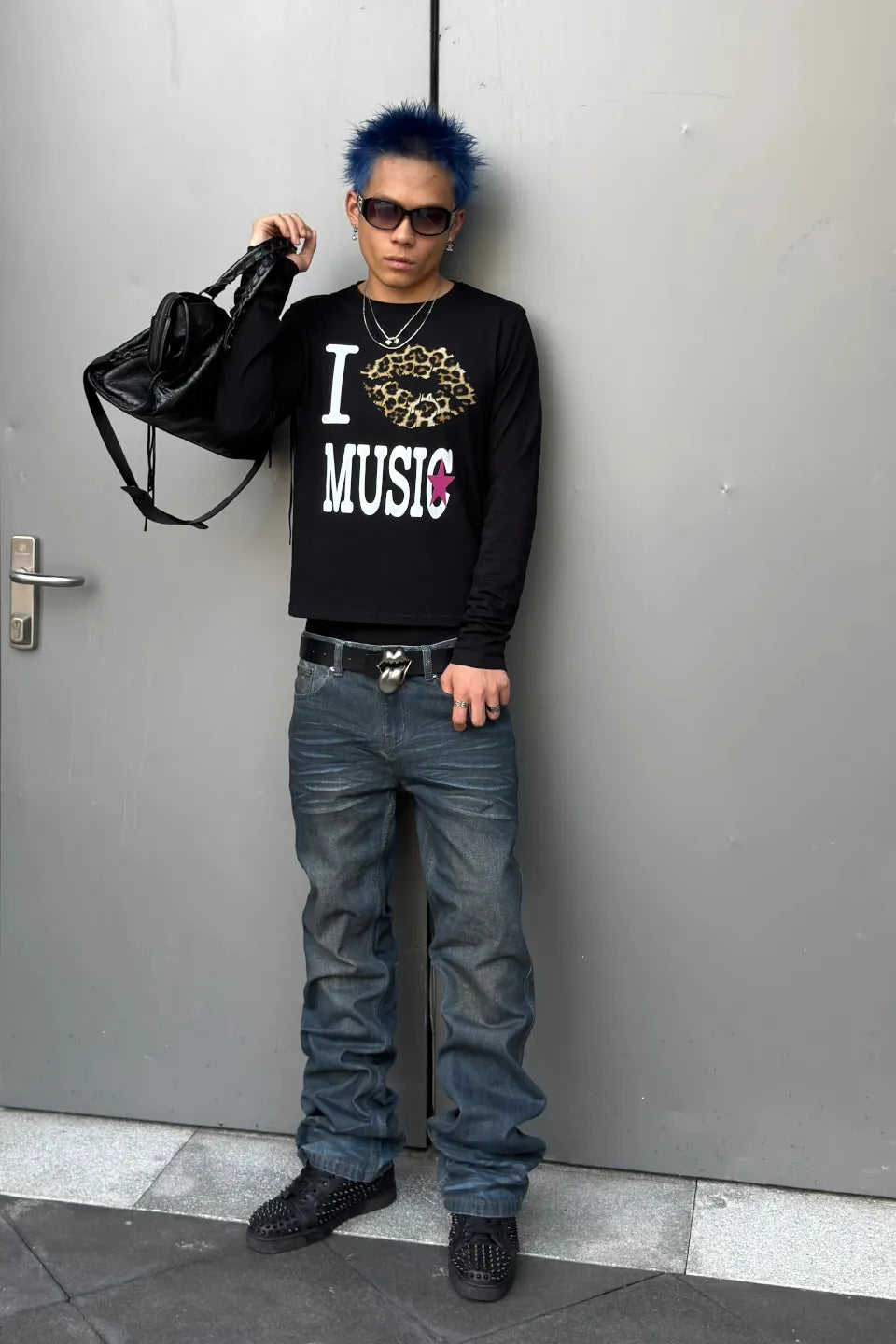 I KISS MUSIC LS Tee