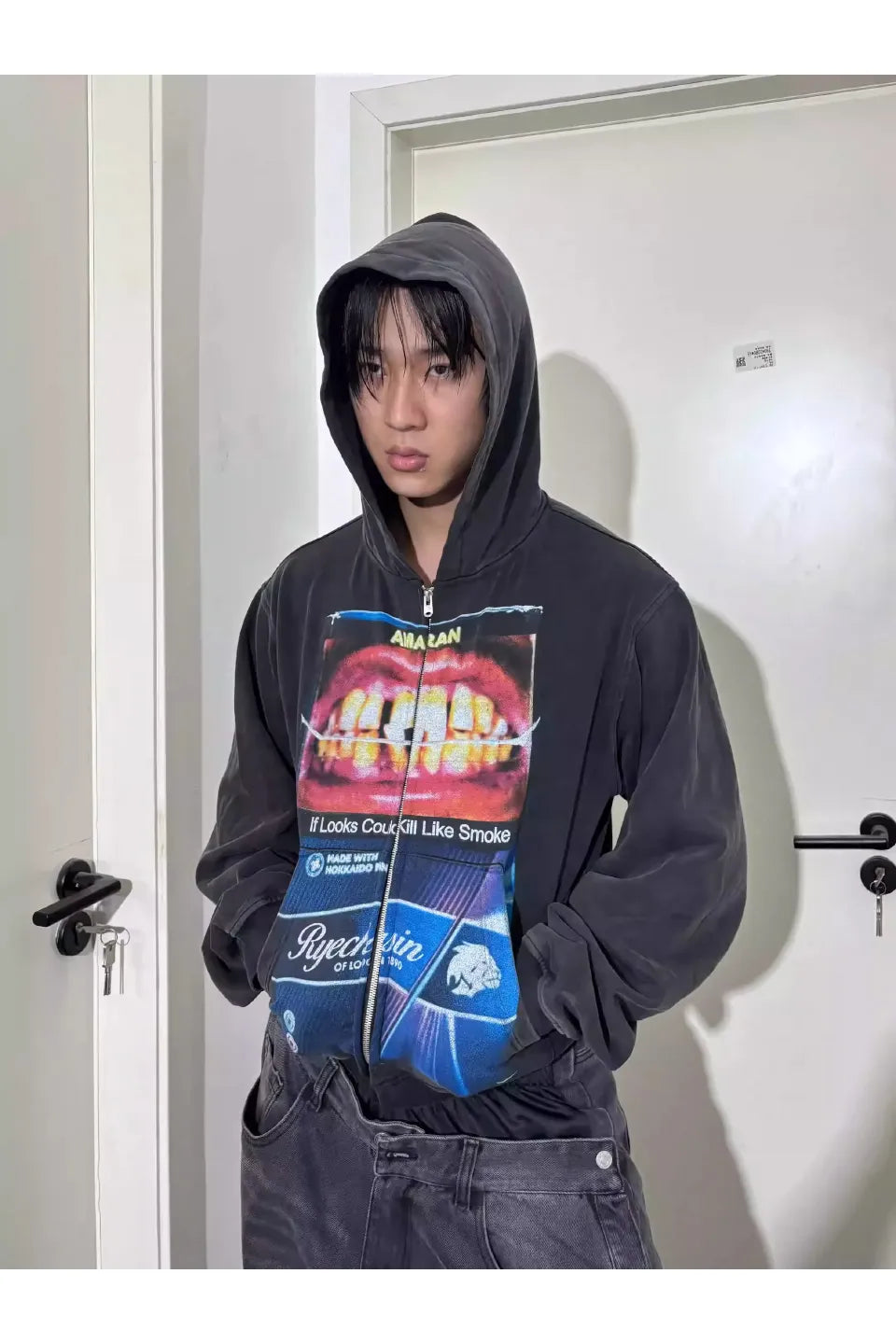 RYE CHASIN ライチェイシン｜If Looks Could Smoke Zip Up Hoodie