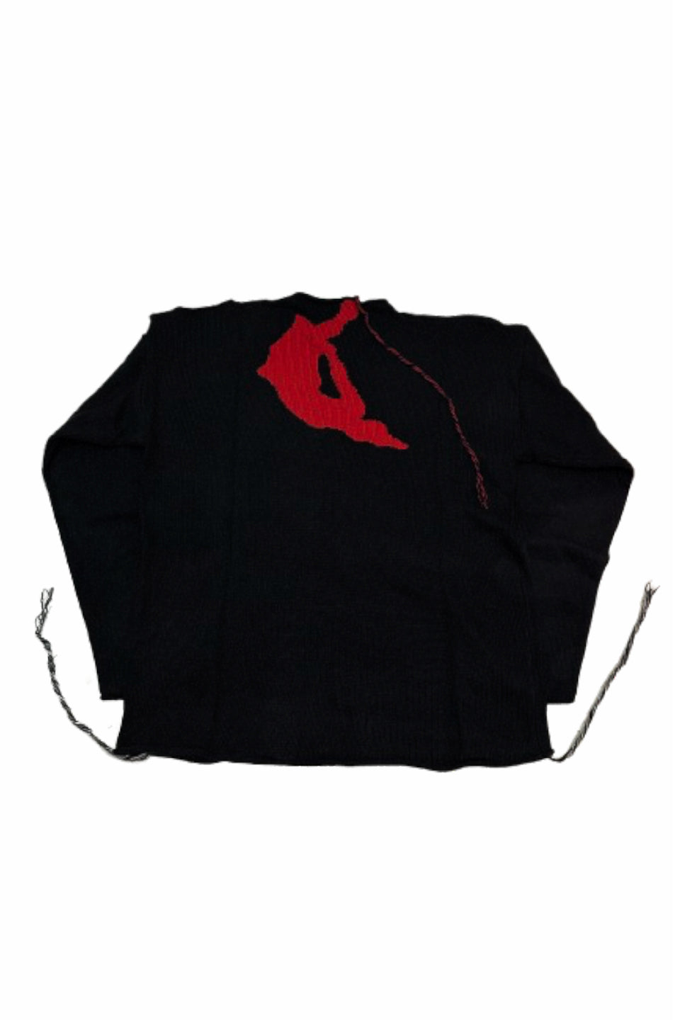 Jacquard Logo Cord Knit