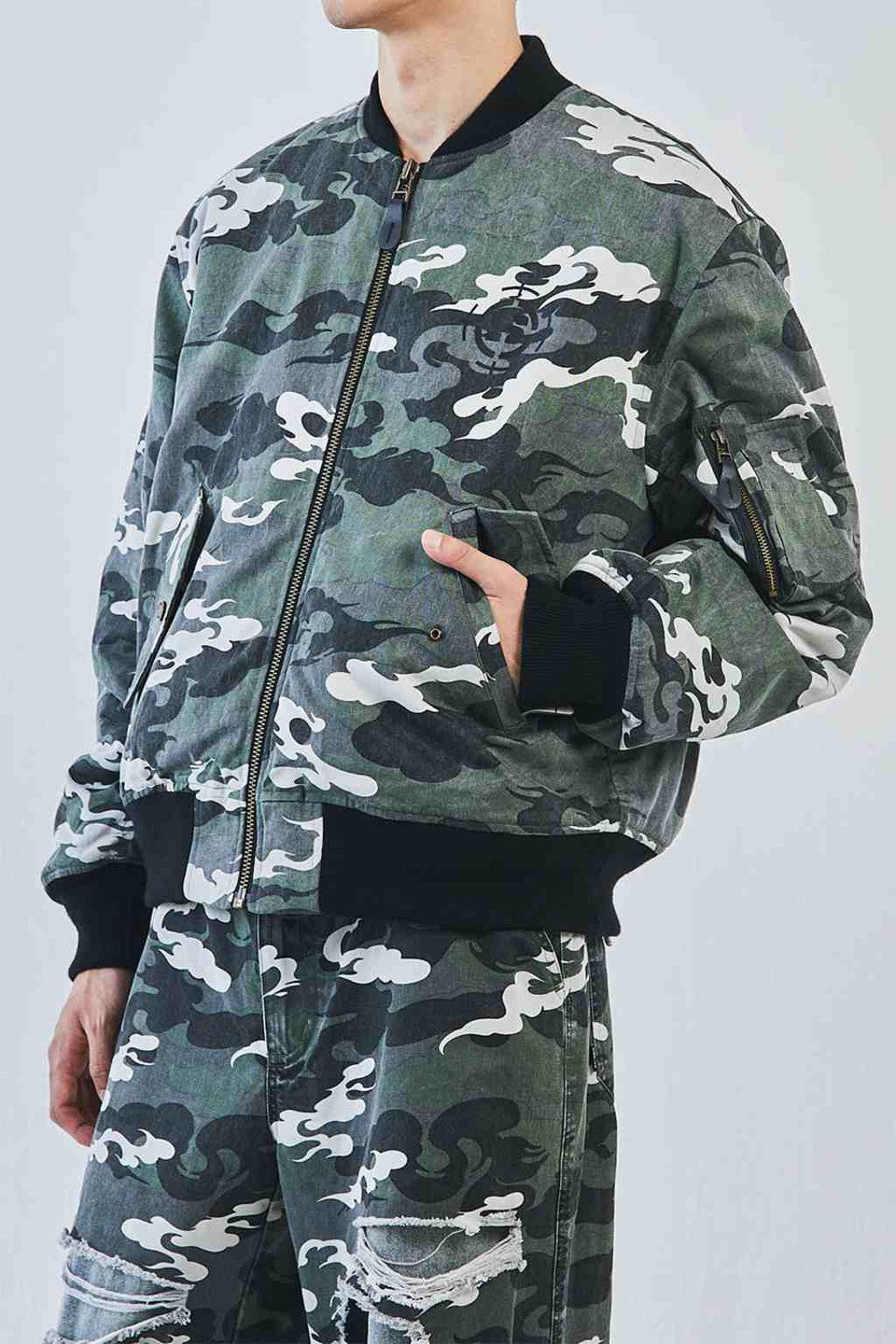 Kemuri Camo MA-1