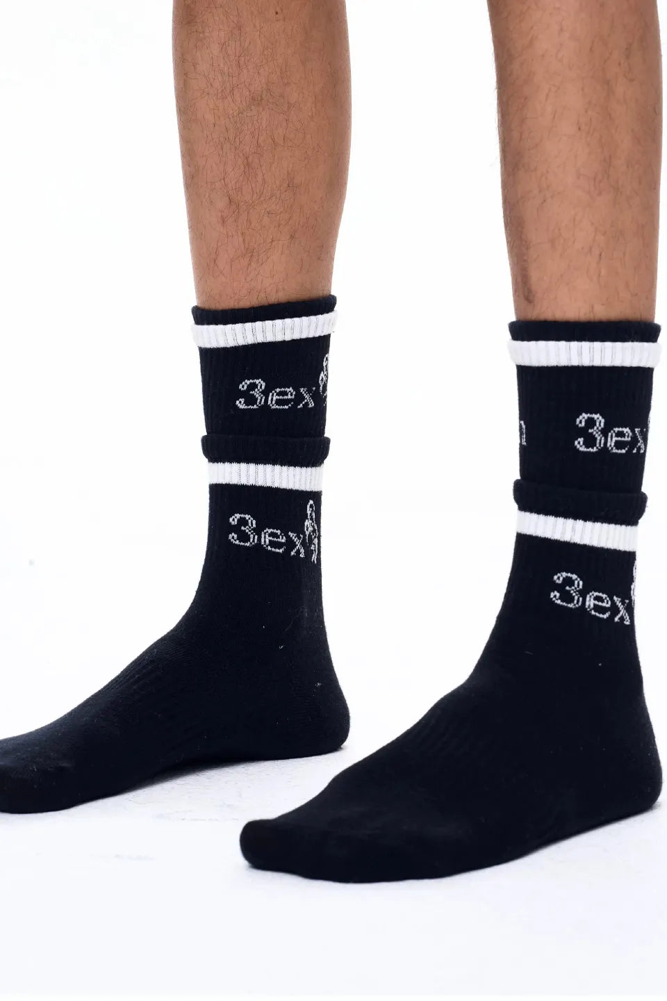 Layered Horse Logo Socks