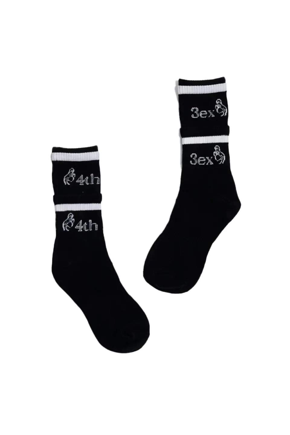Layered Horse Logo Socks
