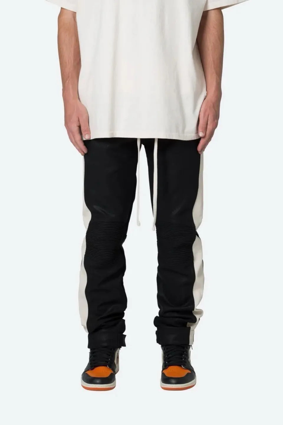 Leather Moto Pants