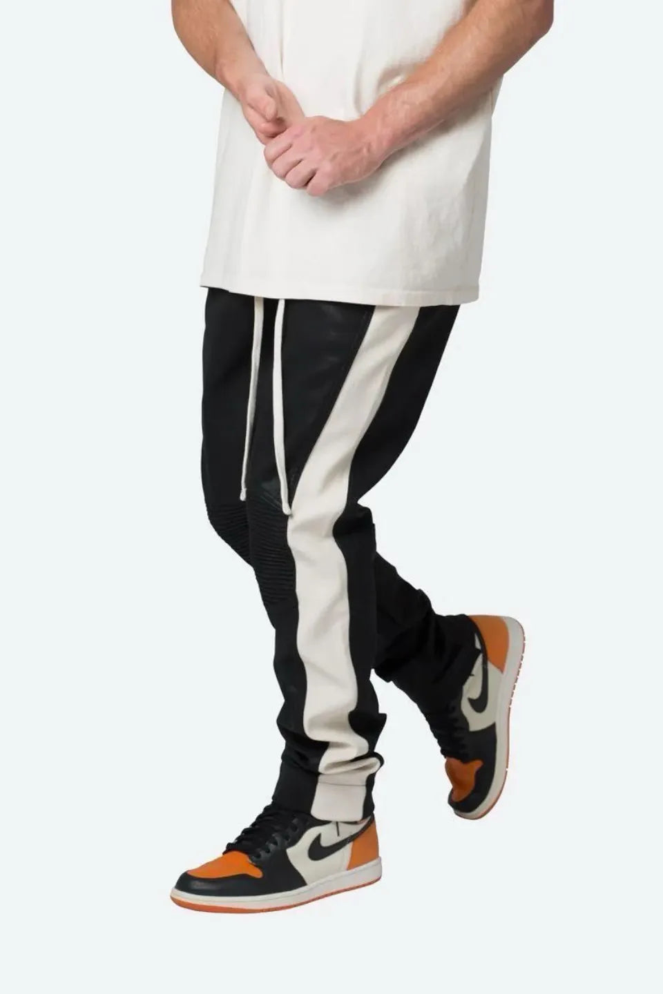Leather Moto Pants
