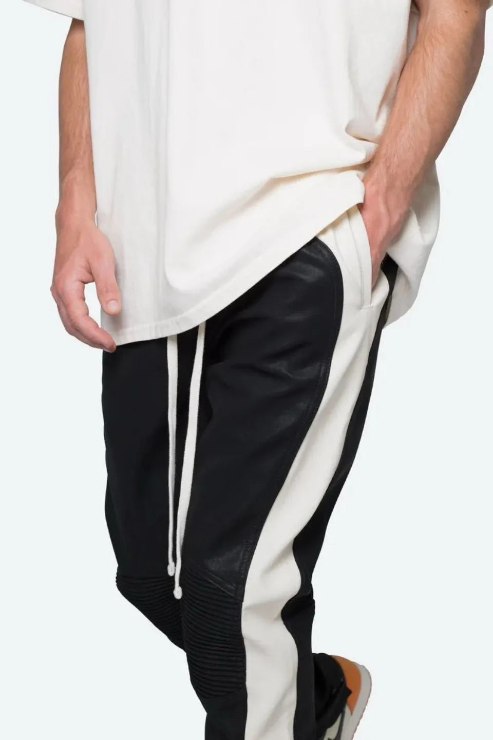 Leather Moto Pants