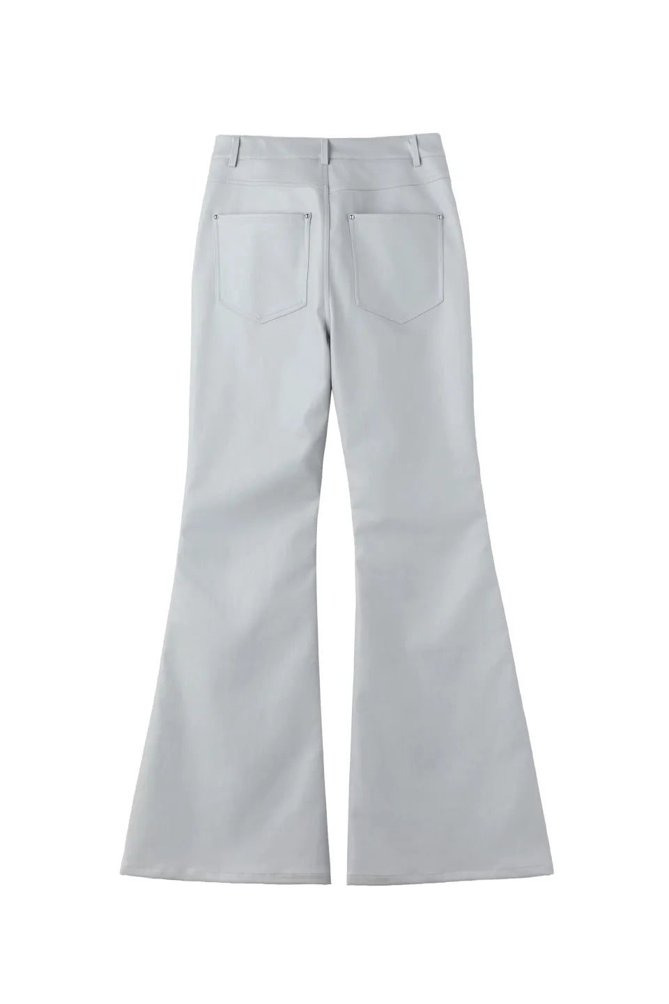 Light Armored Zip Flare Pants