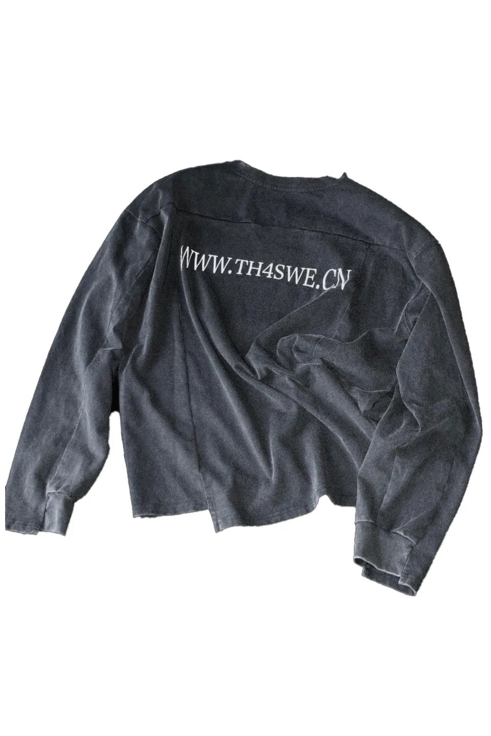 Lion Club Patchwork Washed Jersey Long Sleeve T-shirt