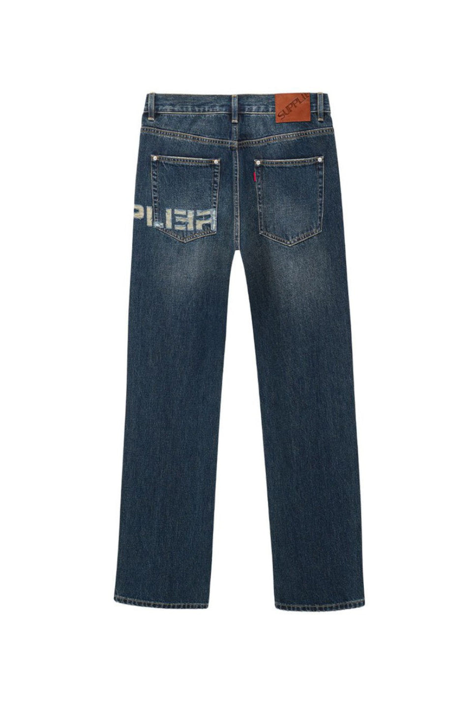 Logo Denim Pants