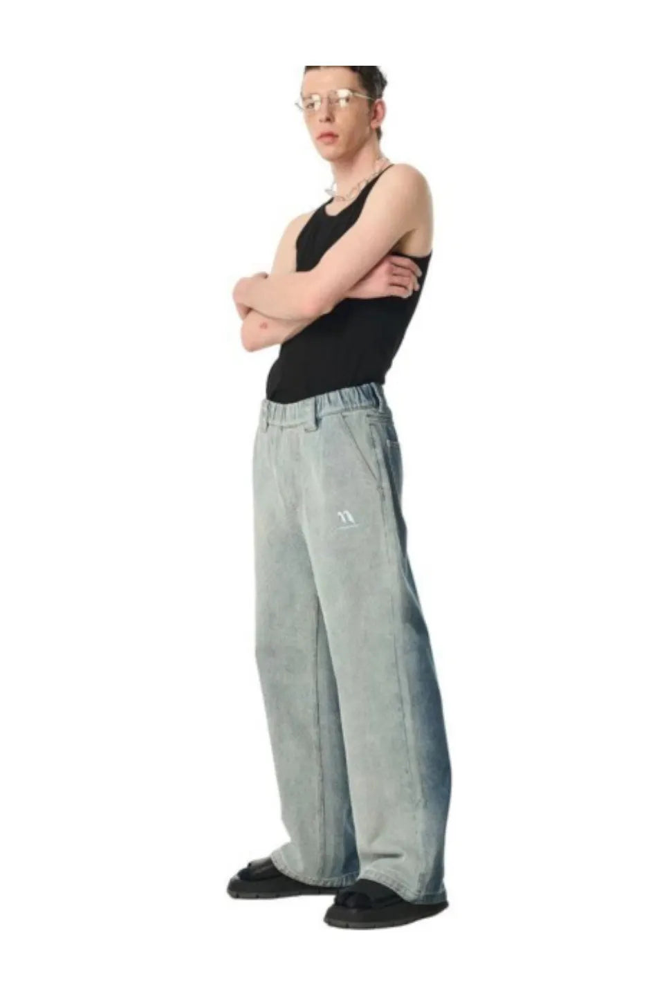 M Gradient Water Washing Jeans