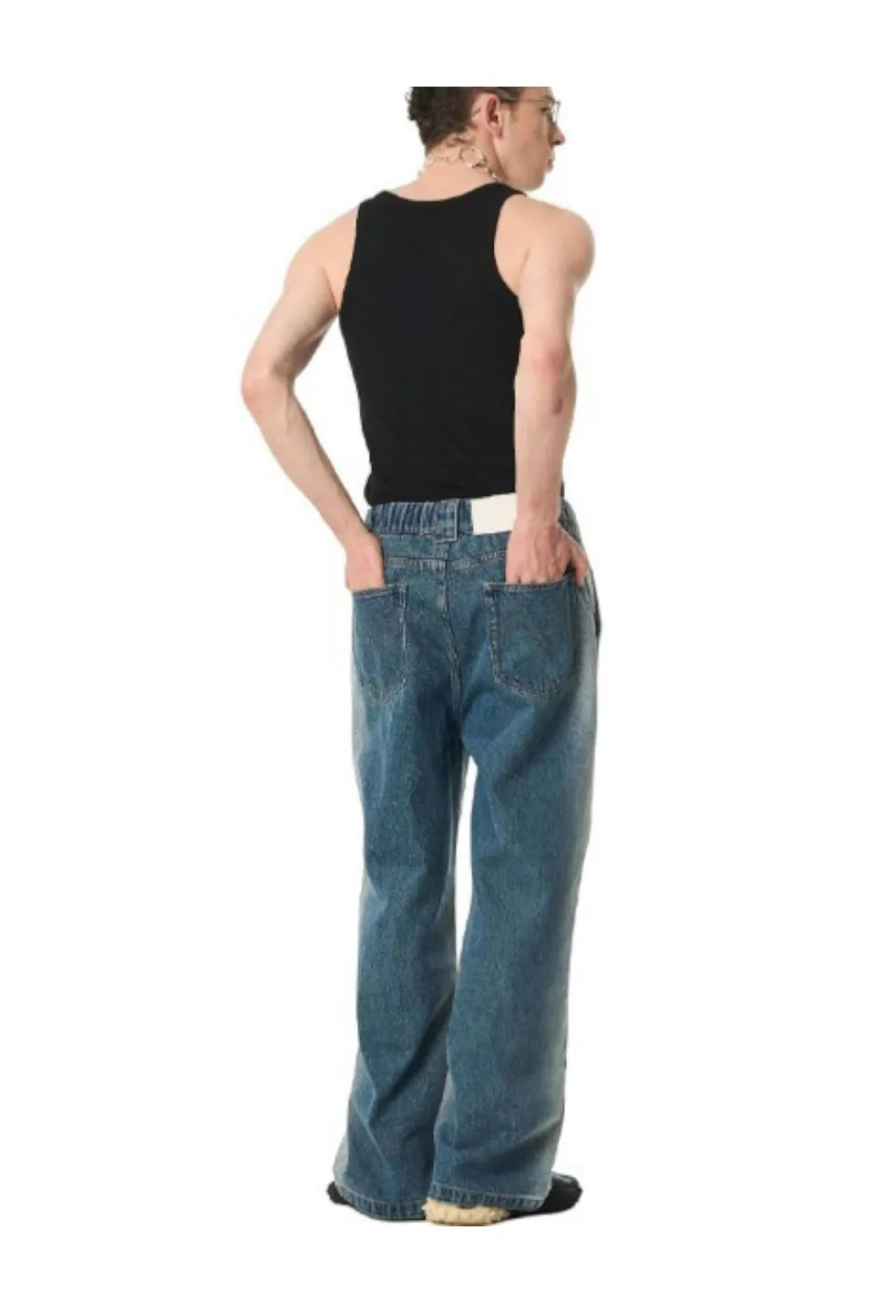 M Gradient Water Washing Jeans