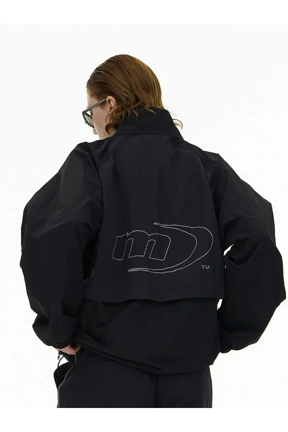 M Reflective Printed Sports Jacket
