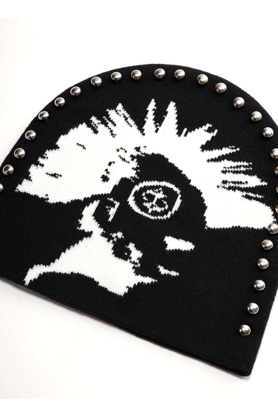 Mohawk Metal Beanie