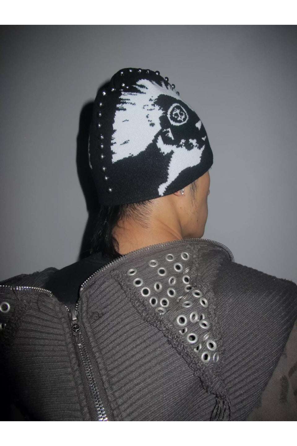 Mohawk Metal Beanie
