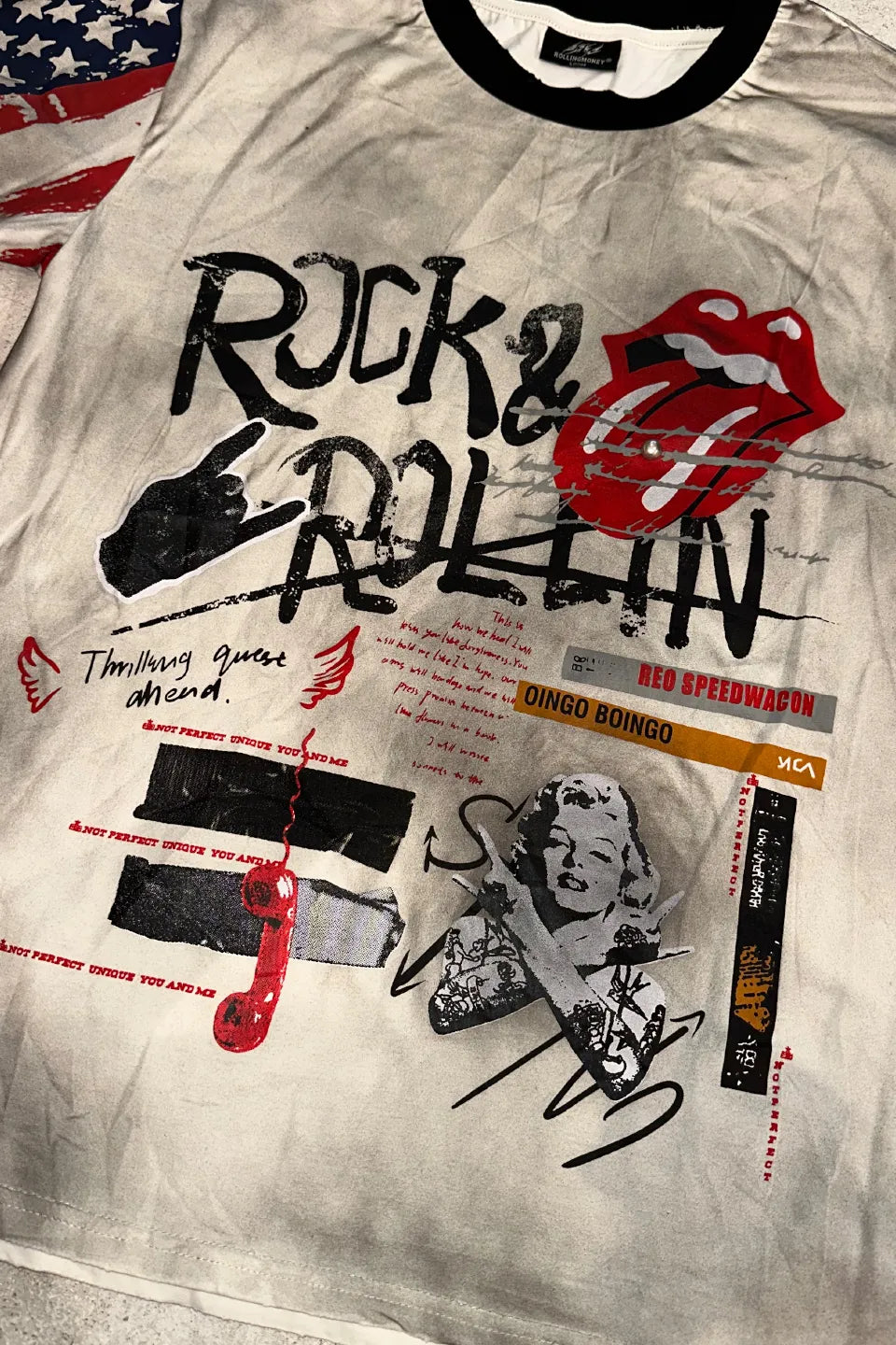 Monroe & Stones Distressed T-Shirt
