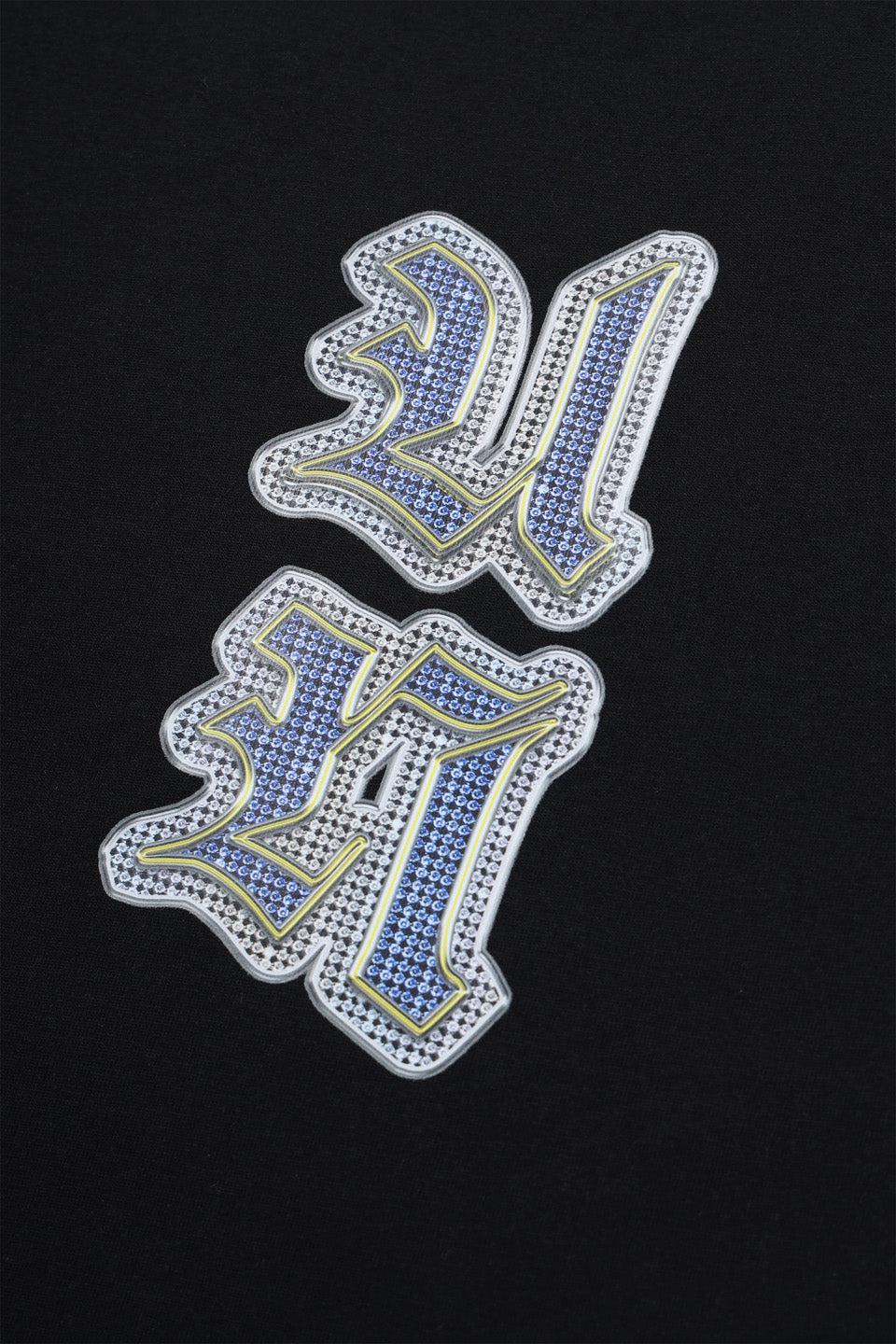 Multi Logo Iced Out Tee