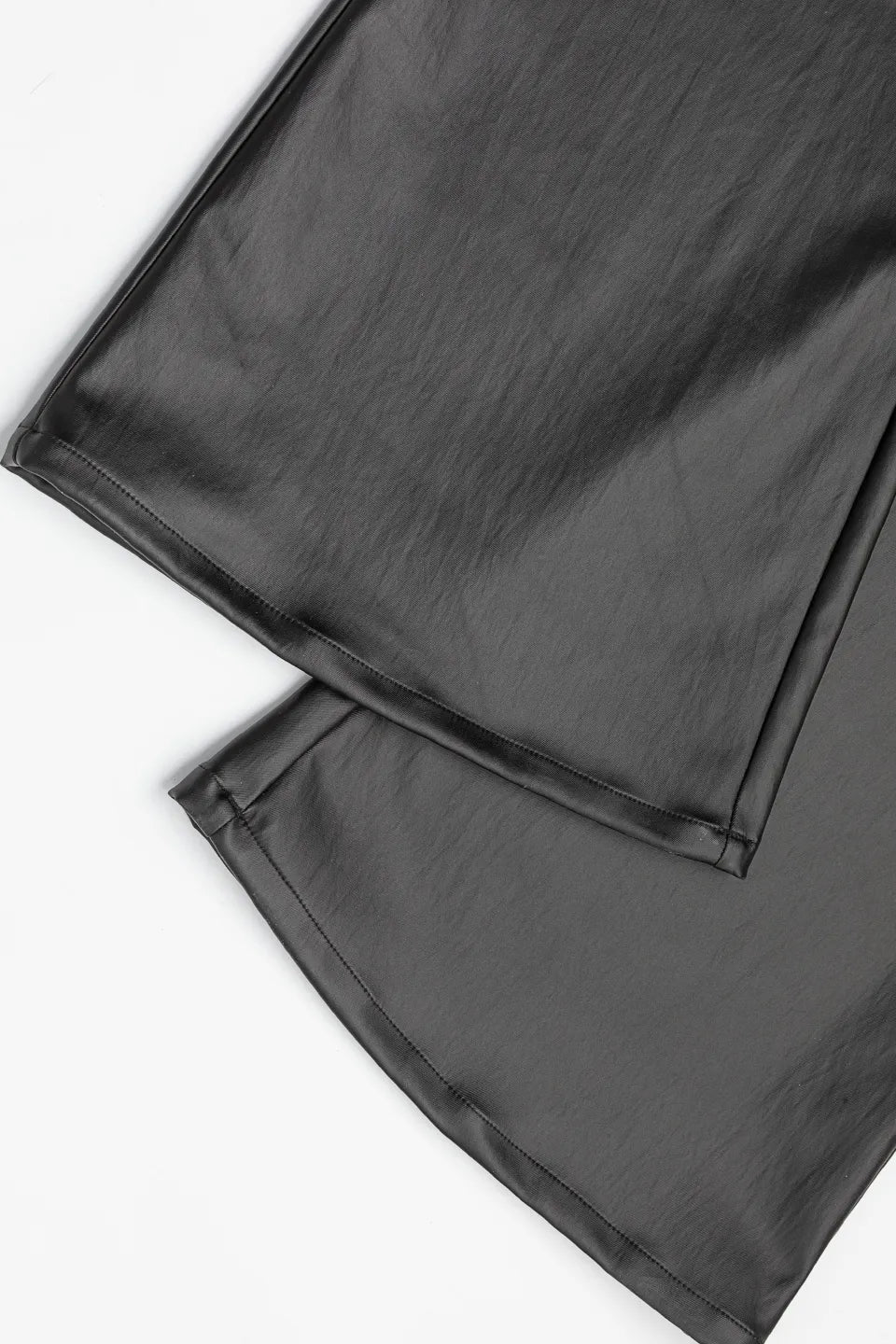 Multi Zip Biker Leather Pants