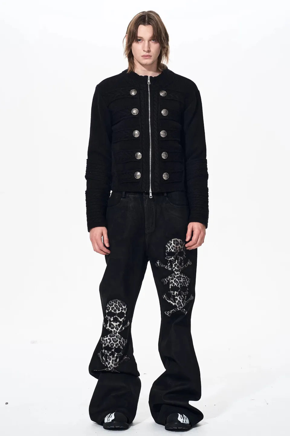 Napoleon Embellished Knit Cardigan