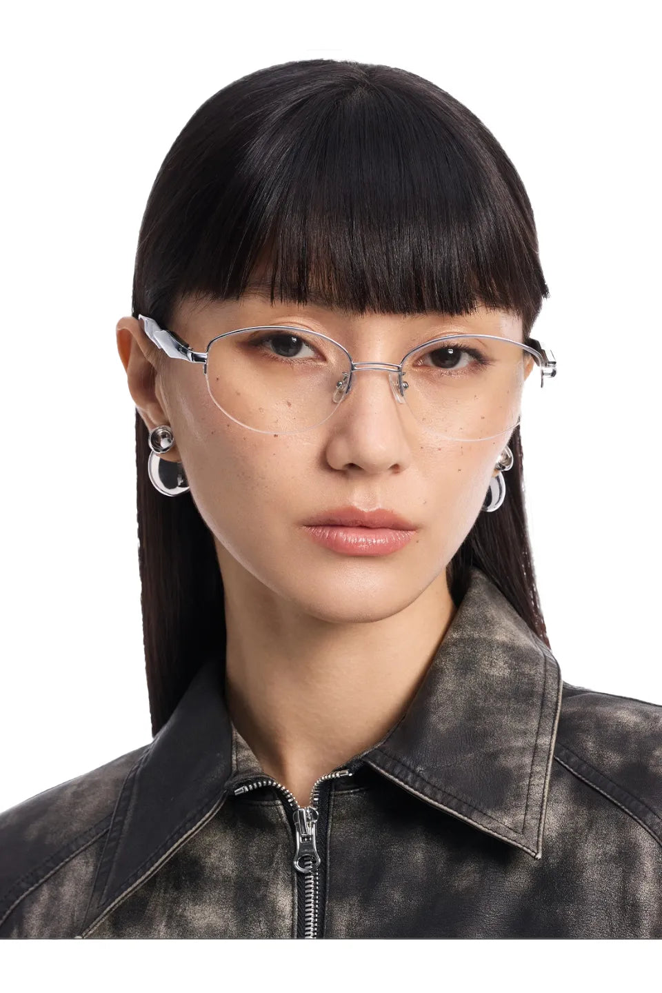 ETRAK GLASS LINE GLASS OVAL PLATE2枚セット PLASTIC BRAIN プラスティックブレイン｜Neo Classic Oval Eyewear