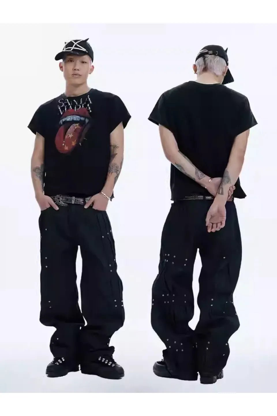 Original Design Loose Straight Jeans
